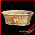 Carved stone bathtub sculpture for soaking YL-Y050